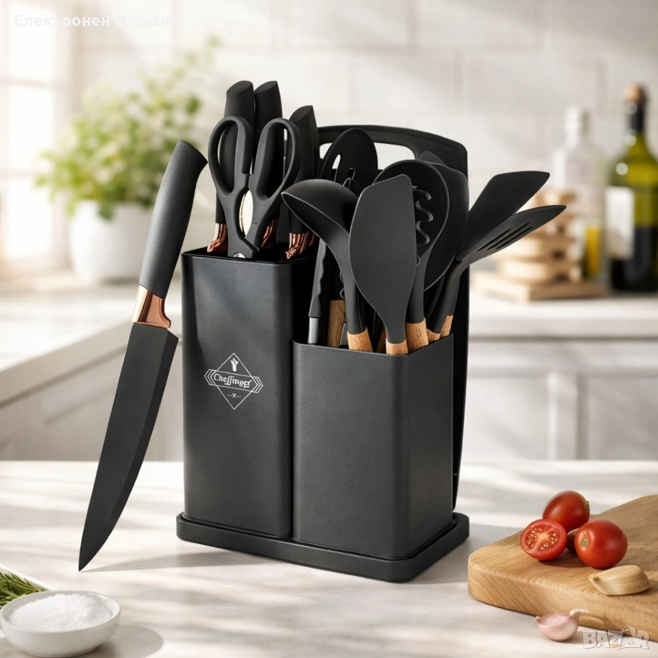 Кухненски комплект от 19 части Cheffinger KSUT01, снимка 1