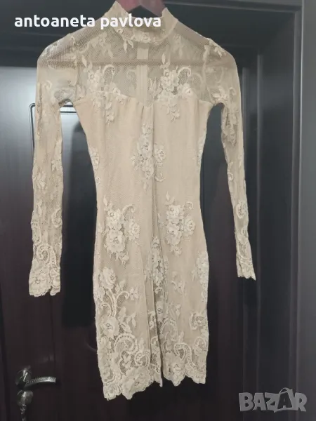 Рокля дантела за повод, снимка 1