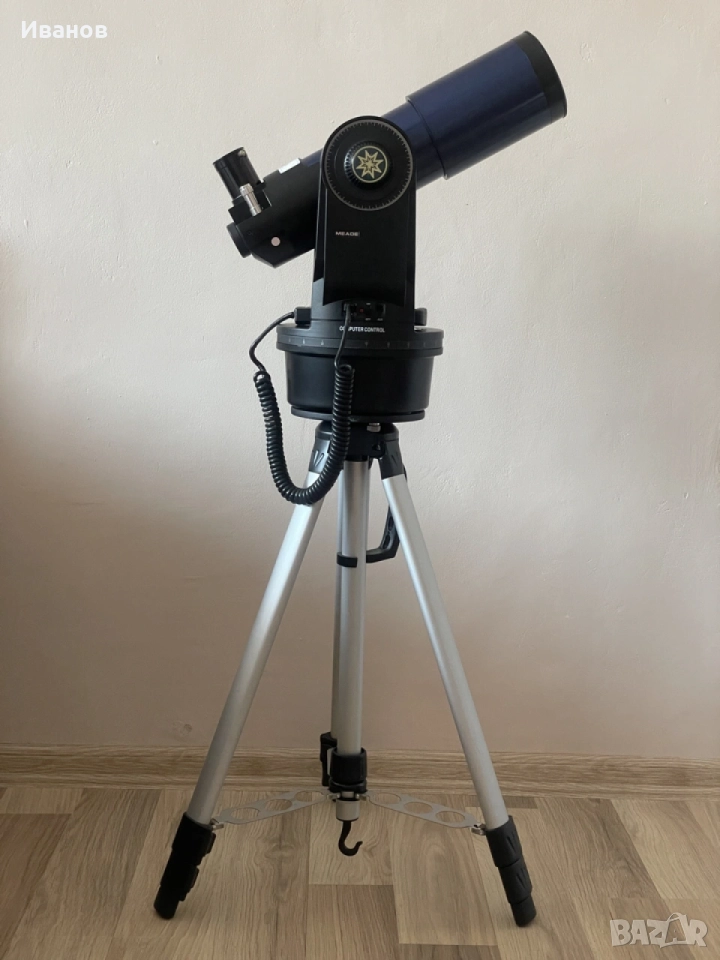 Телескоп Meade ETX 80 GOTO - рефрактор, снимка 1