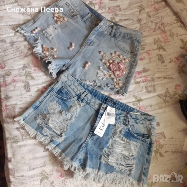 Нови дамски къси панталони, снимка 1
