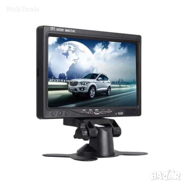 Монитор 7 инча за задно виждане – ЗА КАМИОНИ и АВТОБУСИ, снимка 1
