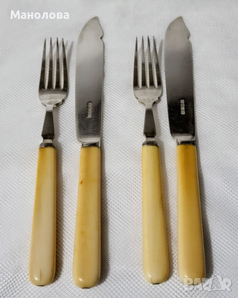 Комплект прибори за хранене за двама., снимка 1