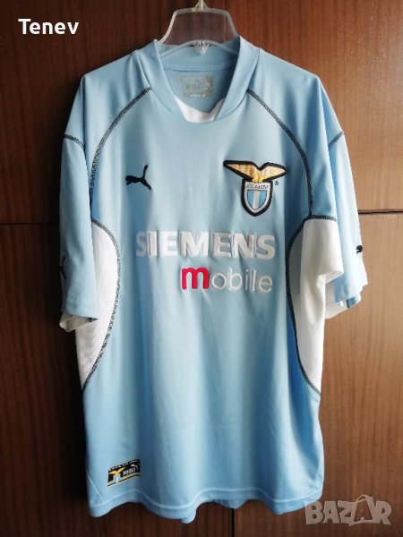 SS Lazio Puma 2001/2002 оригинална футболна тениска фланелка Лацио Vintage екип ретро , снимка 1