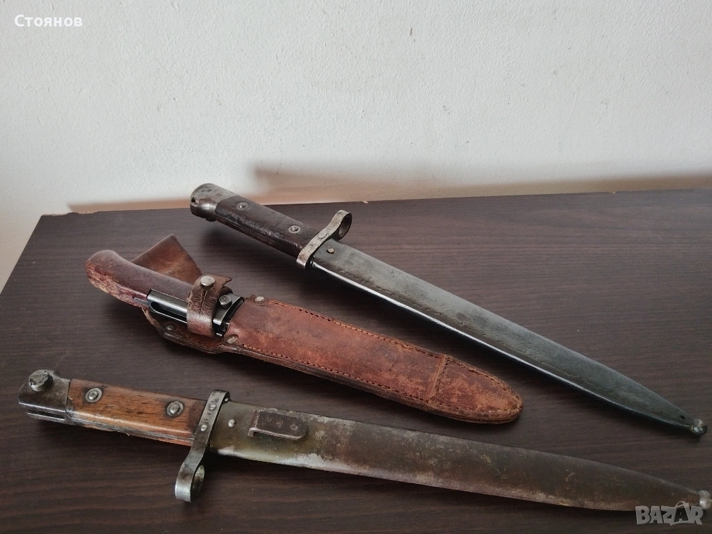 Лот щикове Mannlicher M1895,Чешки щик за VZ58, снимка 1