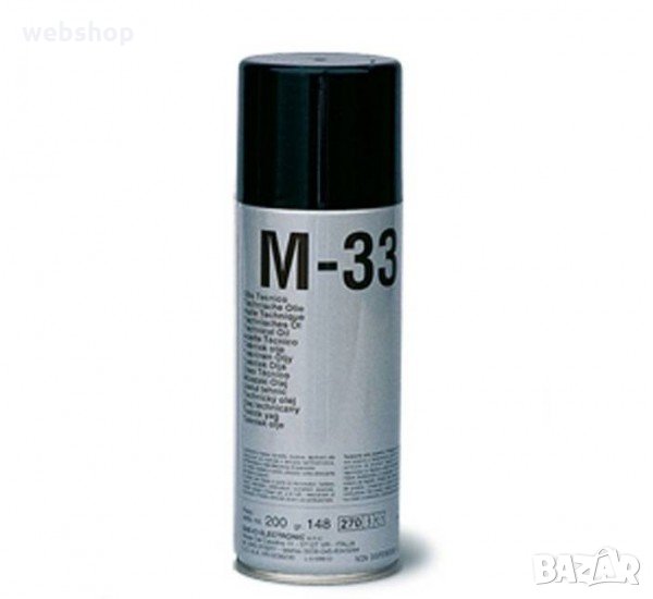 Спрей смазка M-33 технически вазелин флакон 200ml, снимка 1