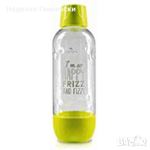 Бутилка за вода за многократна употреба (PET) за машини за газирана вода HAPPY FRIZZ или SODA STREAM, снимка 1