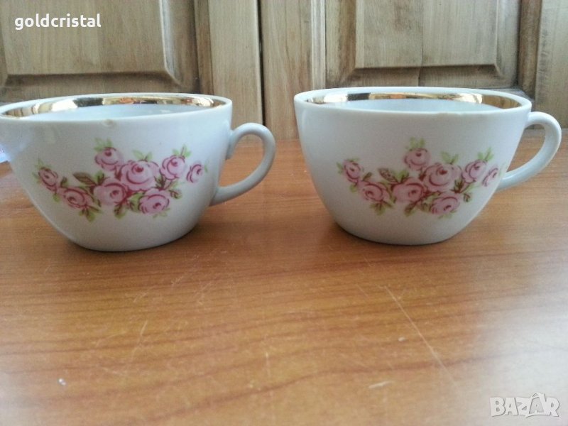Руски порцелан чаши за чай , снимка 1
