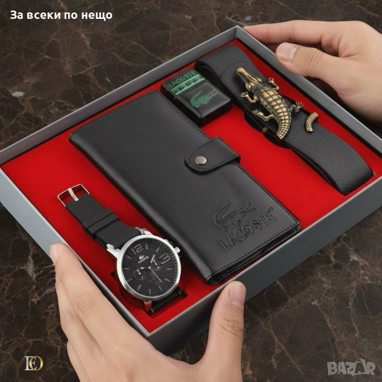 Lacoste Мъжки Подаръчен Комплект Лакост Код SK158, снимка 1