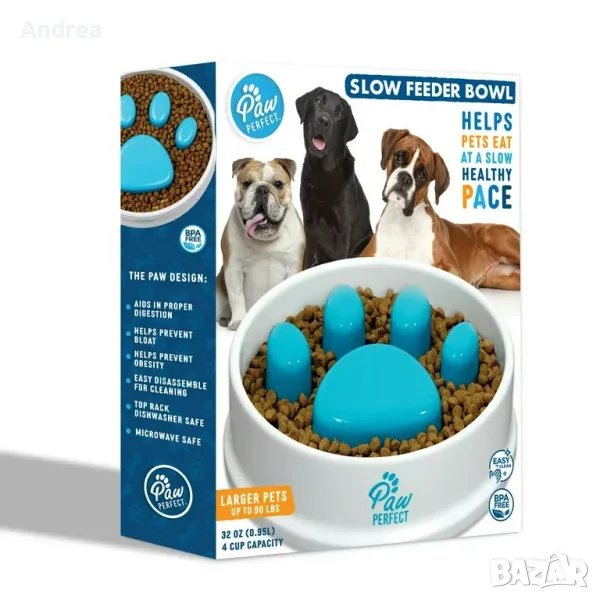 Купичка за забавяне на храненето на вашия домашен любимец, снимка 1