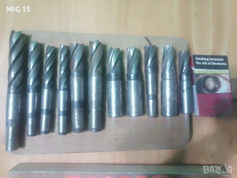 Фрези за метал - 36 броя., снимка 1