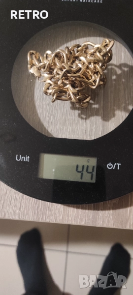 Златен синджир картие / Фигаро / златен ланец, снимка 1