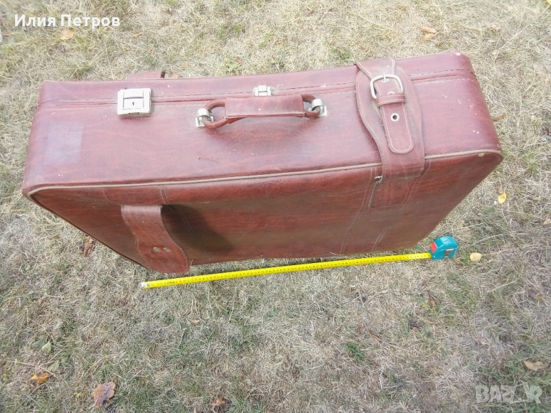 куфар, кожен , снимка 1