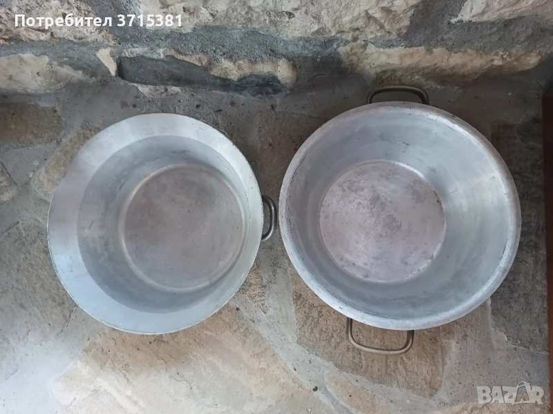 Алуминиеви тенджери- 2 броя, снимка 1