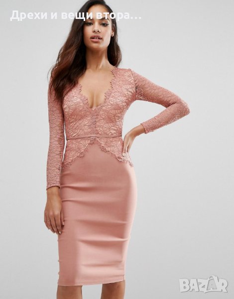 НАМАЛЕНА Дамска рокля Rare London 20 ЛВ, снимка 1