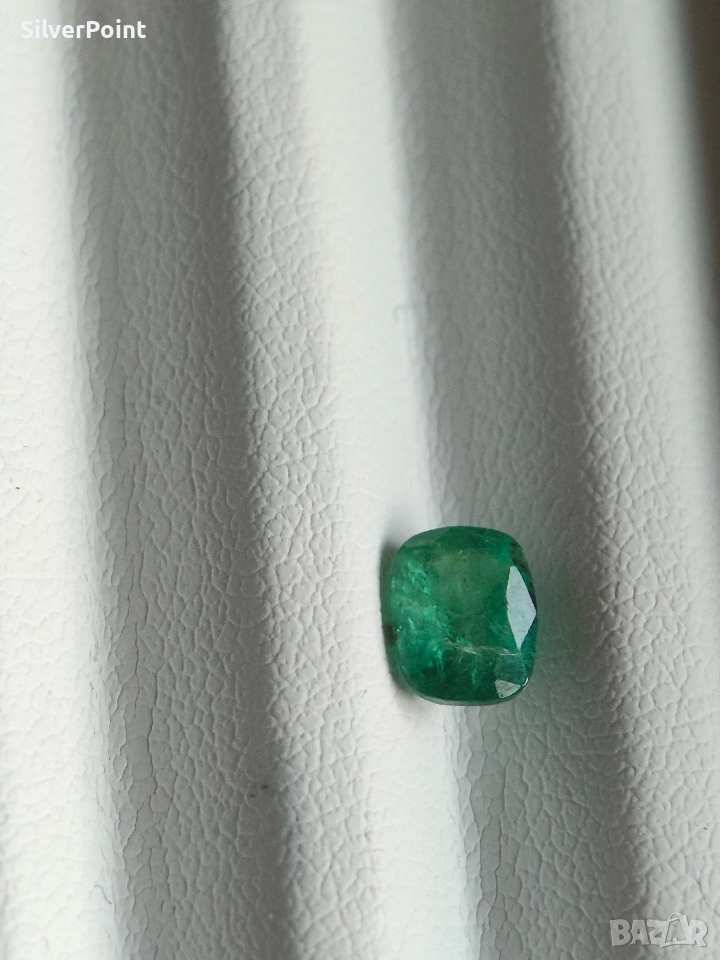Изумруд Замбия с хубав цвят, снимка 1