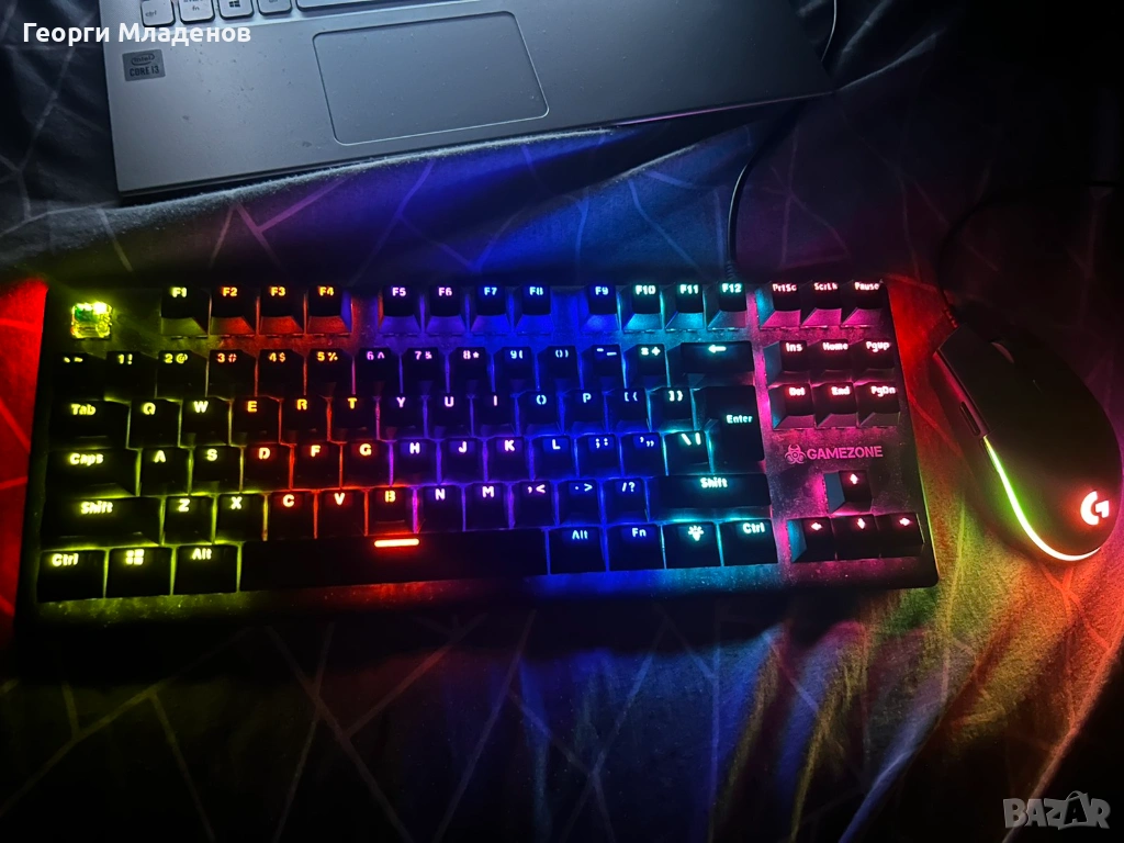 Продавам геймърска клавиатура + Мишка, снимка 1
