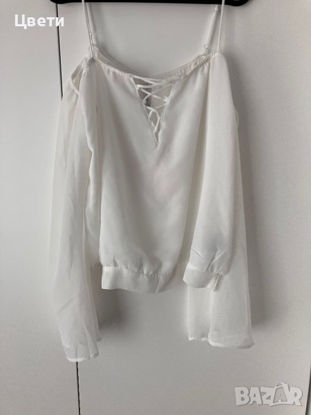Бяла блуза, снимка 1