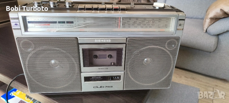 Касетофон Siemens club 743, снимка 1