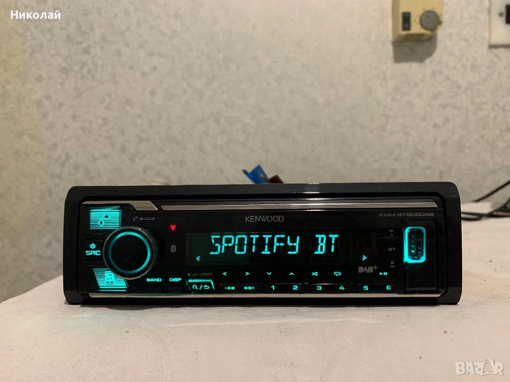 Авто радио Kenwood Bluetooth , снимка 1