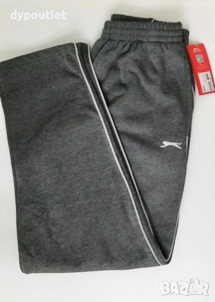 Slazenger OH Fic Pant - Мъжко спортно ватирано долнище, тъмно сиво, размер - L. , снимка 1