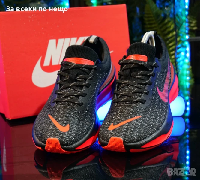 Nike ZOOMX Invincible Run 3 Мъжки Маратонки С Кутия👟Мъжки Спортни Обувки Черно И Червено Код SM-2, снимка 1