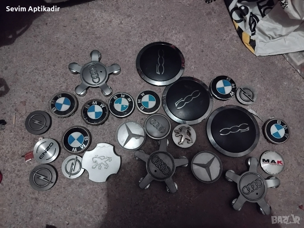 Капачки за различни модели автомобили , снимка 1