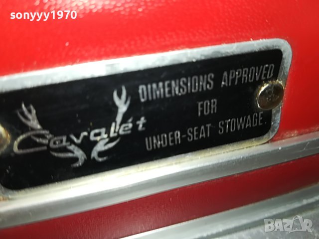 ЧЕРВЕН МАРКОВ РЕТРО КУФАР 2605231113M, снимка 7 - Колекции - 40829226