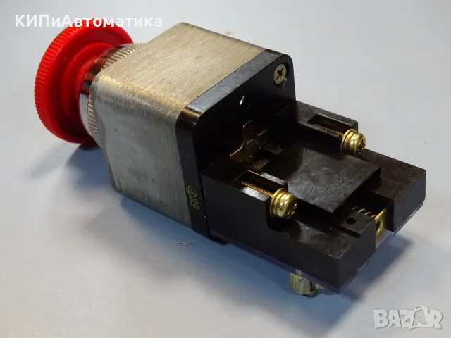 авариен бутон stop butom FUJI Electric RCa470-V red push twist button switch, снимка 6 - Резервни части за машини - 49192279