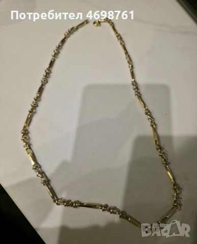 златен синджир, снимка 3 - Колиета, медальони, синджири - 52968552