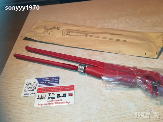 тръбен ключ 90 градуса. Цол - 1.5" 1212201407, снимка 16 - Ключове - 31096542