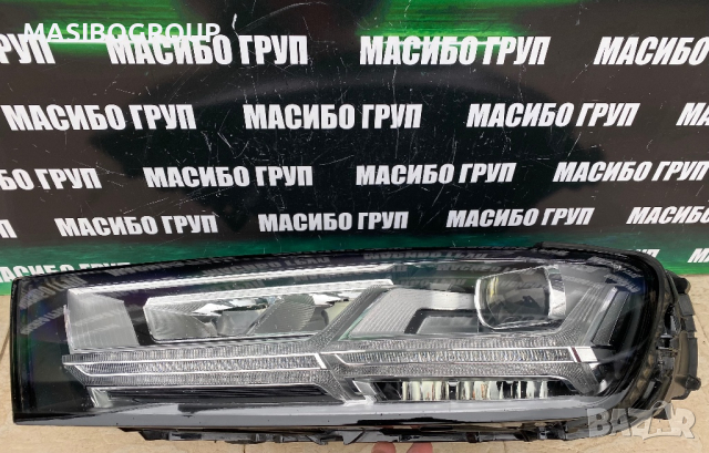 Фар ляв фарове Full Led за Ауди Кю7 Audi Q7 4M , снимка 4 - Части - 36606164