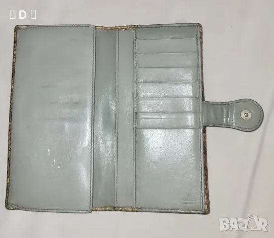 GUCCI оригинално портомоне ПИТОН, снимка 8 - Портфейли, портмонета - 50360798