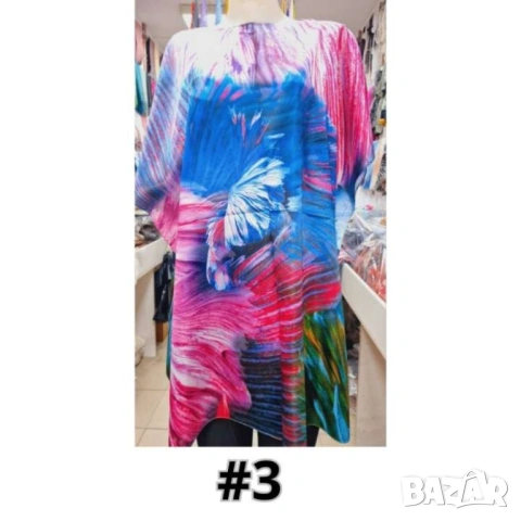 Красива туника в 13 уникални варианта, снимка 3 - Туники - 53709520