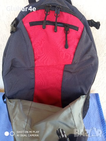 Туристическа раница Hi-tech с дъждобран., снимка 3 - Раници - 42380039