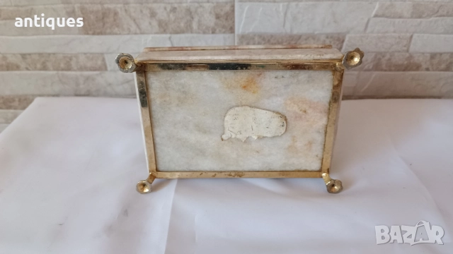 Кутия за бижута - мраморна - българско производство, снимка 8 - Антикварни и старинни предмети - 51847092