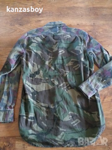 g-star type c straight long rc shirt - страхотна мъжка риза , снимка 10 - Ризи - 42880933