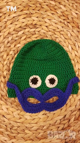 Ръчно плетени бутикови 3D шапки с любими детски герои, снимка 12 - Шапки, шалове и ръкавици - 34535794