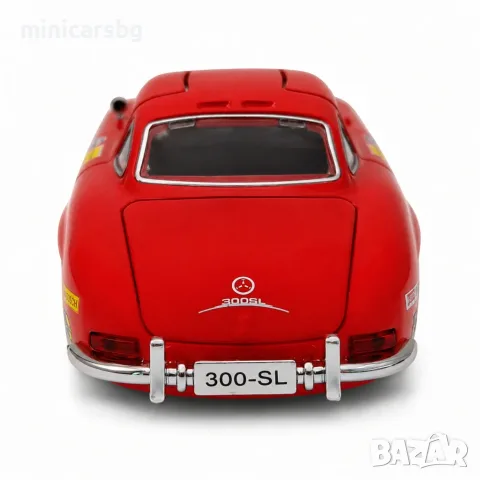 Метални колички: Mercedes-Benz 300 SL Gullwing Racing №35, снимка 4 - Колекции - 55903482