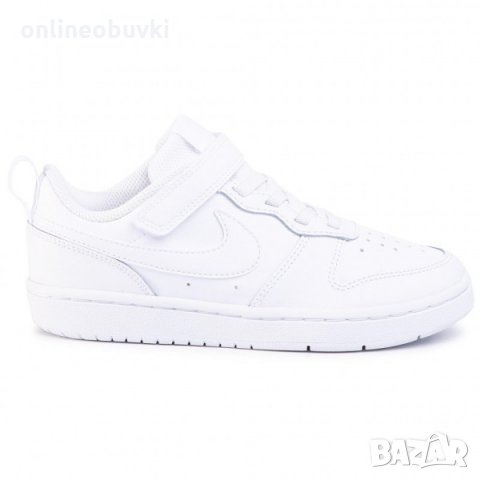 НАМАЛЕНИЕ!!!Детски спортни обувки NIKE COURT BOROUGH Бяло №28.5, снимка 1
