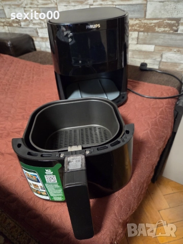 Фритюрник PHILIPS Airfryer HD9252/90 +Бонус, снимка 2 - Фритюрници - 52186233