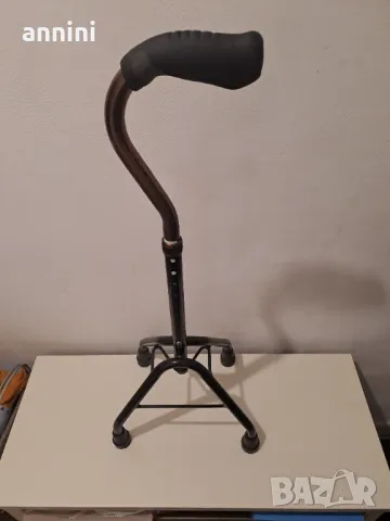  четирикрак  бастун кафяв  със степени на регулиране  лек