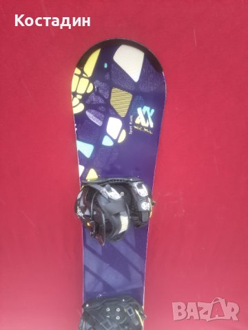 сноуборд  VOLKL RENTAL ROCKER 143см.  с автомати , снимка 2 - Зимни спортове - 42559207