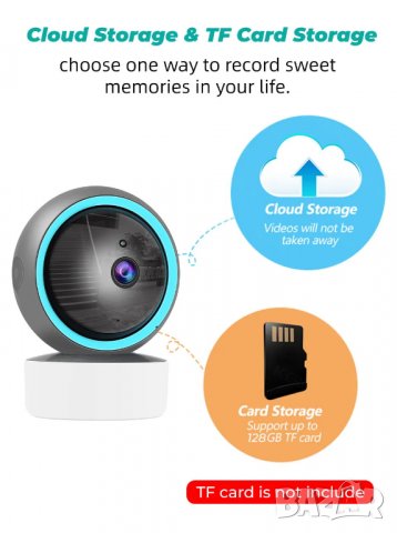 SMATRUL 1080P WiFi камера, снимка 15 - HD камери - 39690687