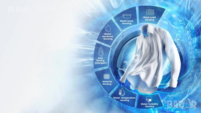 Сушилня с термопомпа HISENSE DH7S107BB, 10 кг, снимка 8 - Сушилни - 54155926