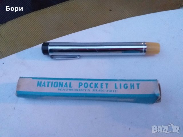 Старо фенерче national pocket light, снимка 3 - Колекции - 31176603