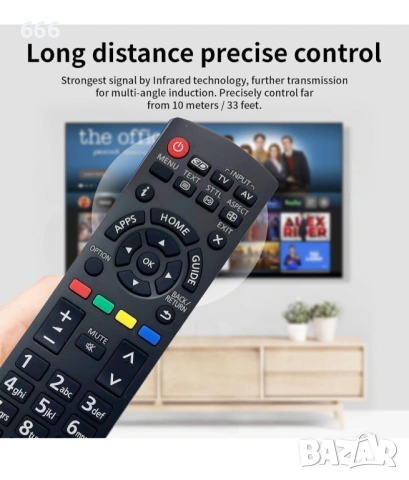 Дистанционно управление за телевизор Panasonic N2QAYB000829, заместващо N2QAYB000842, N2QAYB000928, , снимка 5 - Дистанционни - 53249813