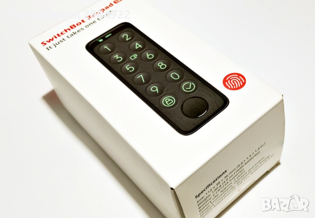 РАЗПРОДАЖБА  Клавиатура за заключване на врата SwitchBot Keypad, IP65 НАМАЛЕНИЕ , снимка 2 - Други - 52240228