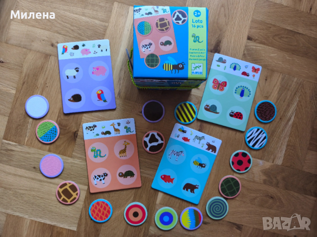 Игра Лото Пера и Козина на Djeco, снимка 3 - Образователни игри - 53139079