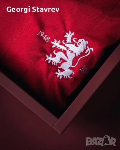 ЦСКА юбилейна тениска 75, снимка 2 - Футбол - 51325266