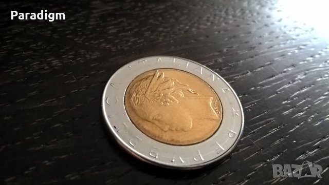 Монета - Италия - 500 лири | 1983г., снимка 2 - Нумизматика и бонистика - 29628364